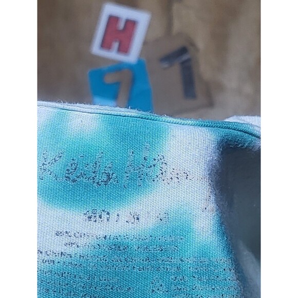 Keith Haring Tie Dye Skate T Shirt Medium Cotton Multicolor Pullover @h77 - Picture 7 of 8